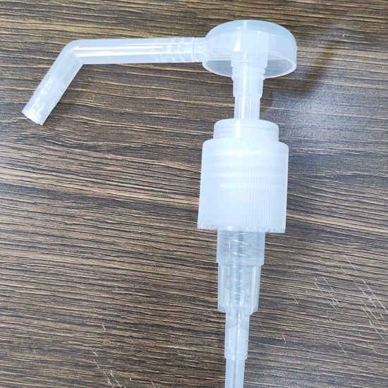 Dispensador plástico cosmético de boquilla larga 28/400 Lavado a mano