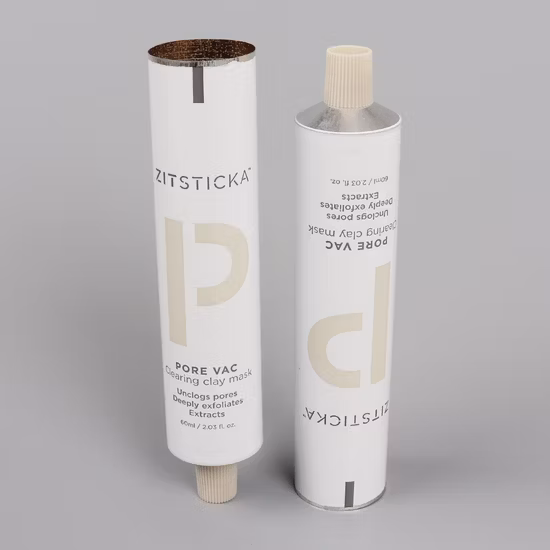 Tapa de perforación Conual de tubos plegables de aluminio personalizados para cosméticos