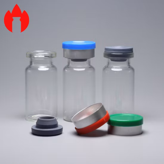 Frasco de botella de vidrio tubular farmacéutico despirogenado estéril lavado limpio de 2ml 5ml 10ml