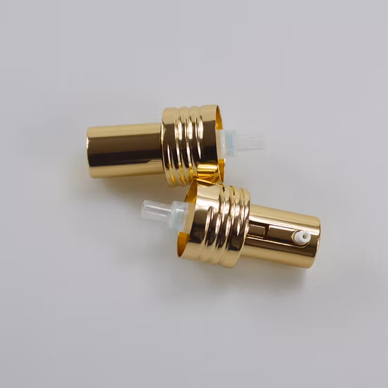 Tapa de plástico de 24 mm Plástico dorado plateado